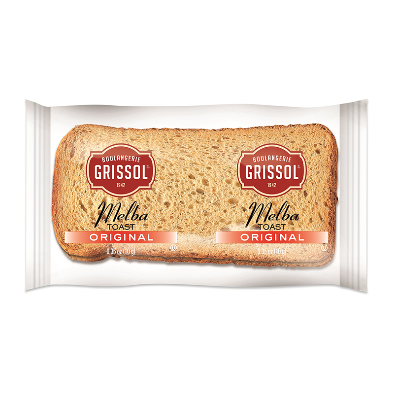 Melba Toast Individually Wrapped (400-2's) - Pantree