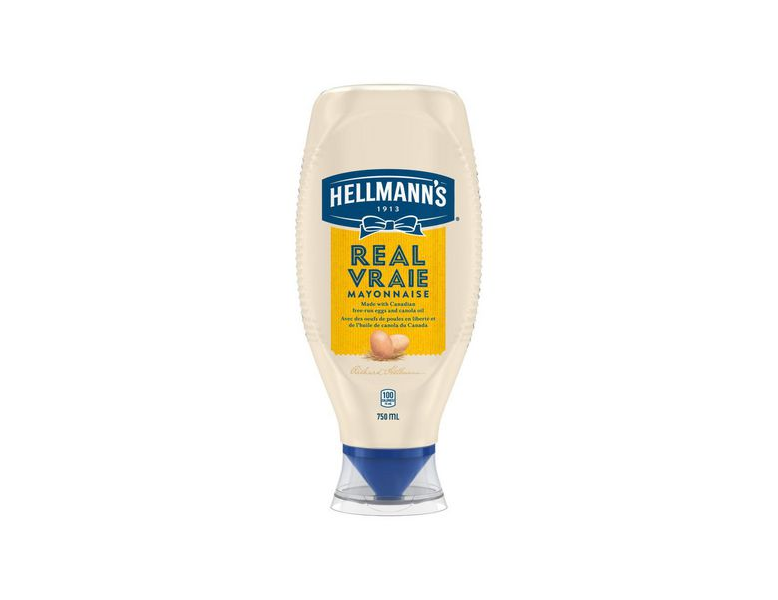 Hellmann's - Real Mayonnaise - Squeeze Bottle (750ml) - Pantree