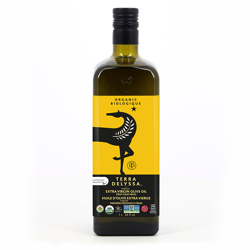 Terra Delyssa Organic Extra Virgin Olive Oil	 (6-1 L) (jit) - Pantree