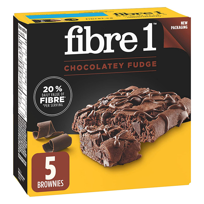 Fibre 1 Chocolate Fudge Brownies (12-125 g (70 Bars)) (jit) - Pantree
