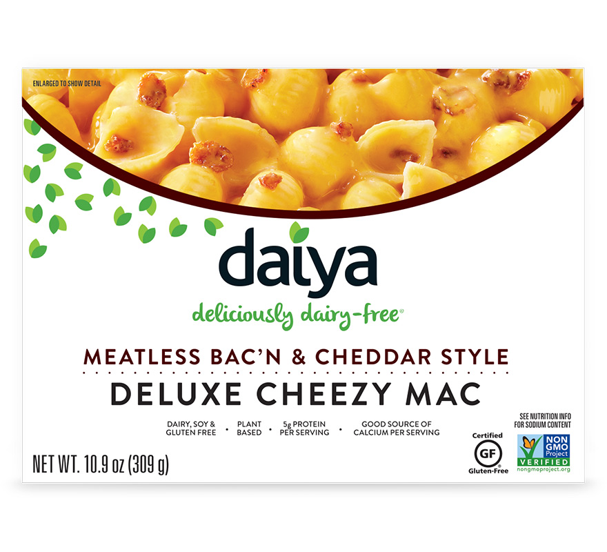 Daiya Cheddar Style &amp; Bacon Flavoured Bits  Mac &amp; Cheese (8-309 g) (jit) - Pantree