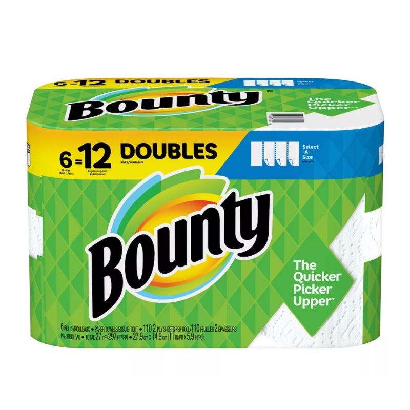 Bounty Select A Size Double 2Ply 90 Sheets Paper Towel (6=12) - Pantree