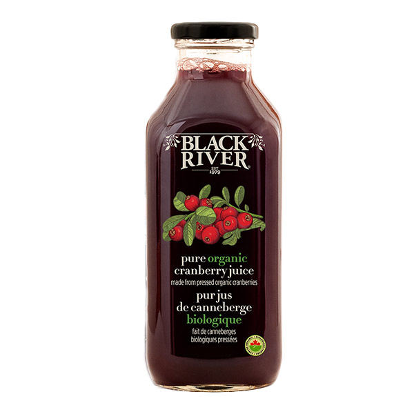 Black River Juice Organic Pure Cranberry Juice (12-1 L) (jit) - Pantree
