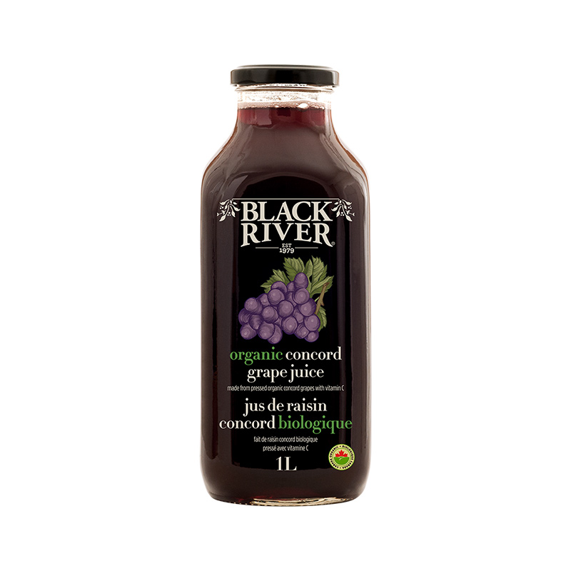 Black River Juice Organic Concord Grape (12-1 L) (jit) - Pantree