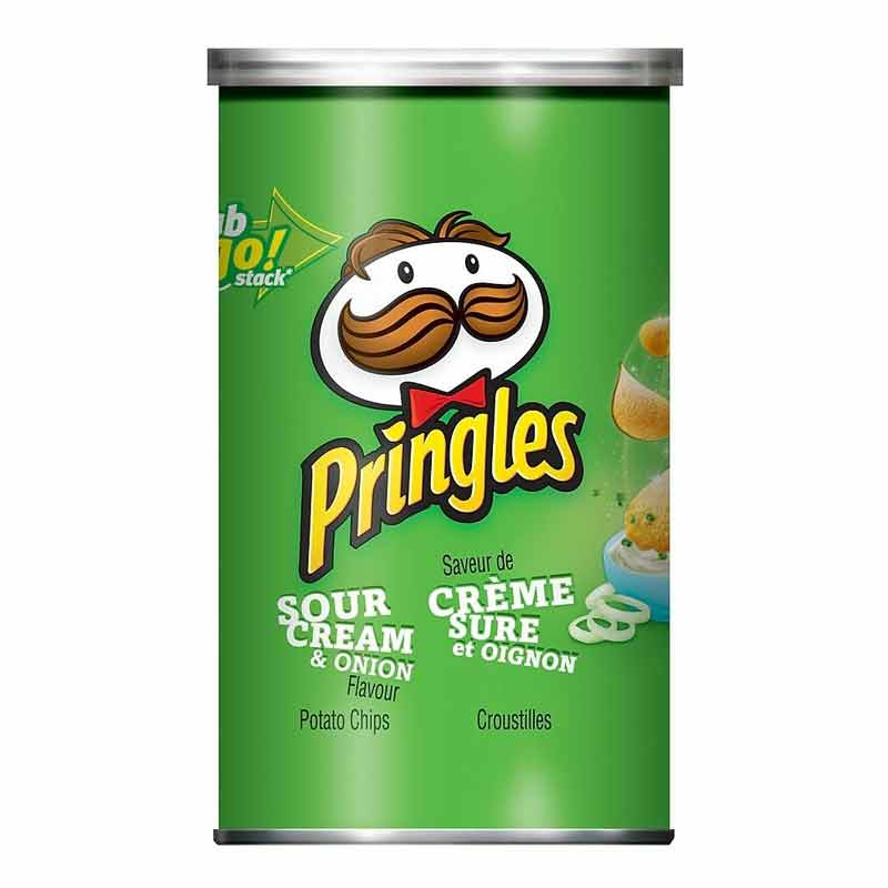 Pringles Chips Sour Cream & Onion (12-68 g) (jit) - Pantree