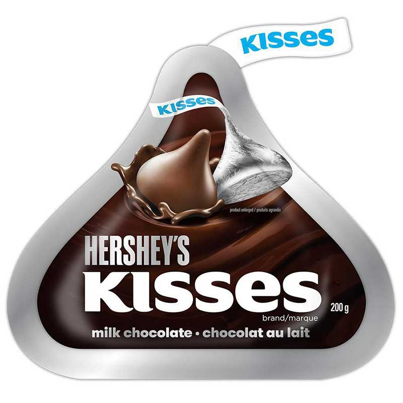 Hershey's Kisses Milk Chocolate (1-200 g) (jit) - Pantree