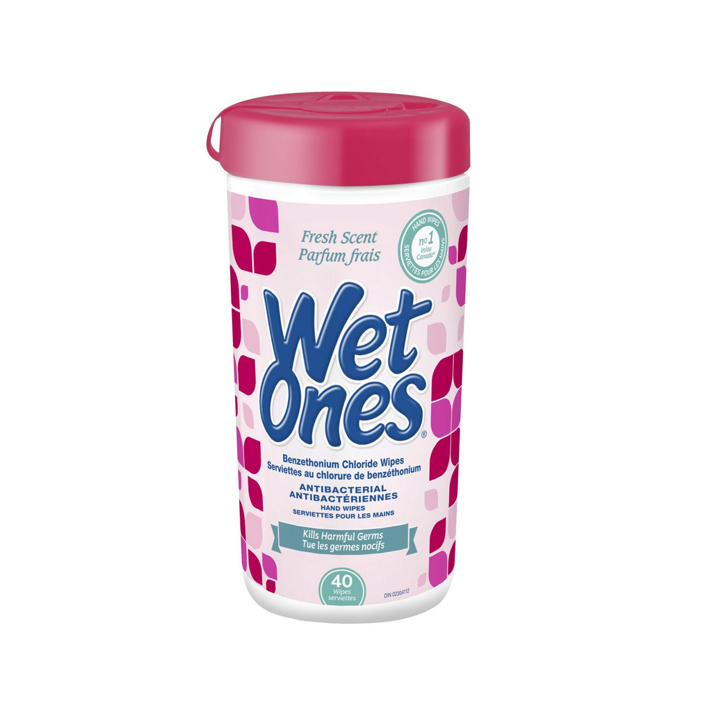 Wet Ones Antibacterial Wipes (6 - 40 Wipes) (jit) - Pantree