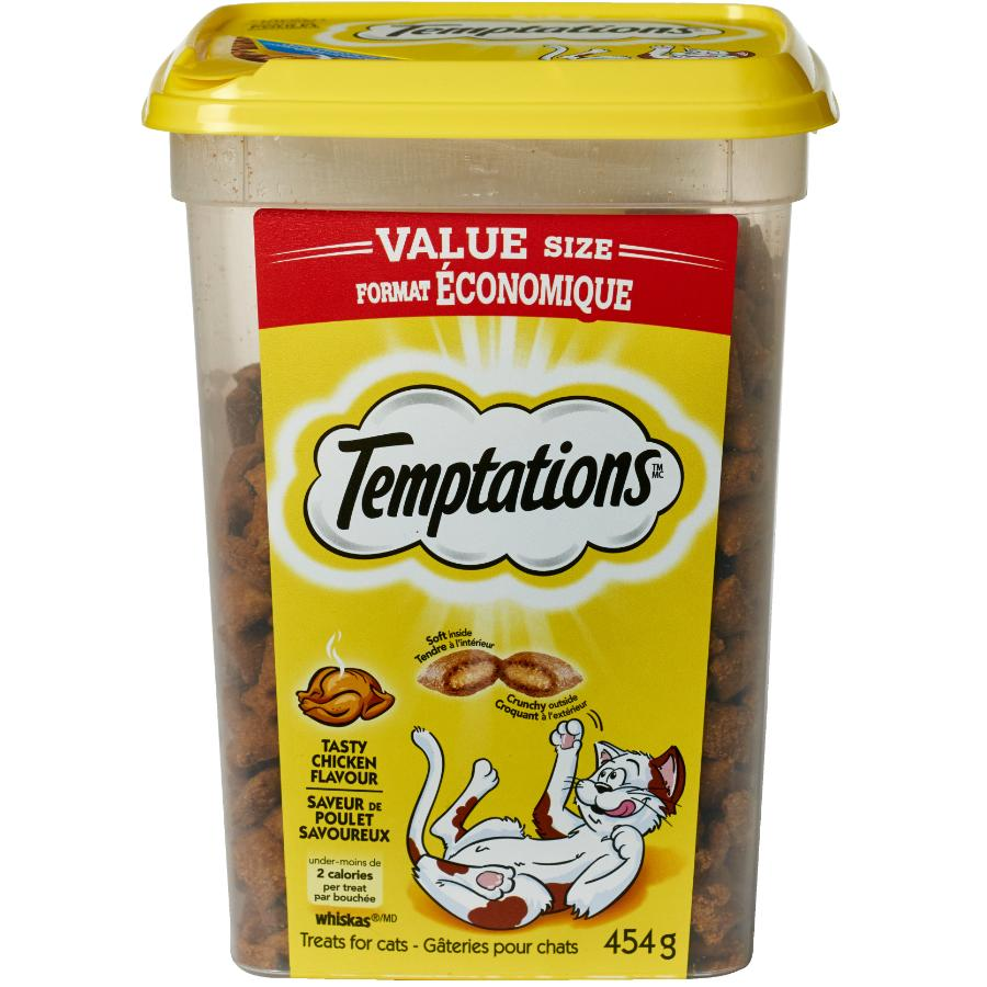 Whiskas Temptations Tasty Chicken Cat Treats ( 4 - 454 g) (jit) - Pantree
