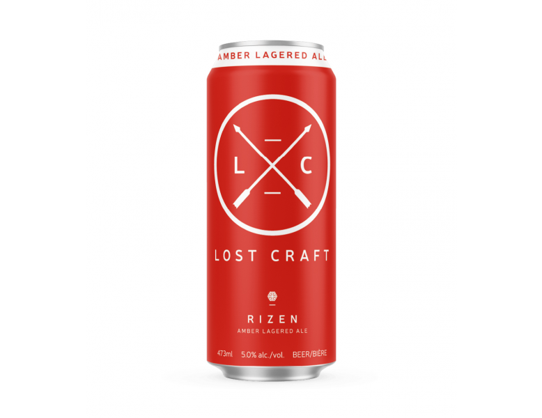 Lost Craft Rizen Amber Lagered Ale (24 x 473ml) (jit) - Pantree