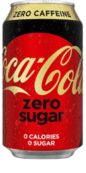 Coca-Cola Zero Sugar Zero Caffeine (12-355 mL) - Pantree