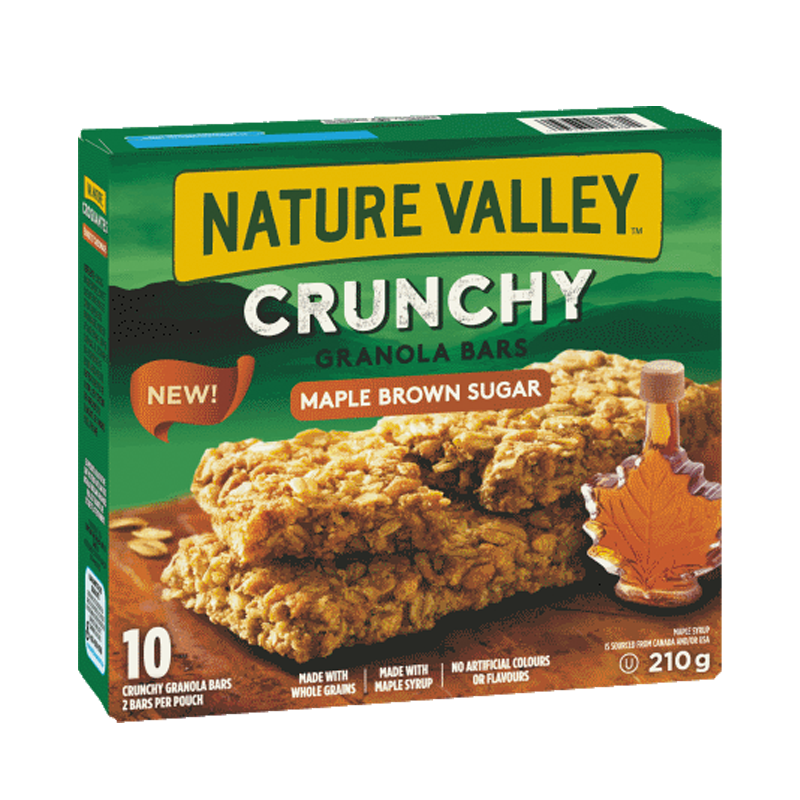 Nature Valley Maple Brown Sugar Granola Bars ( 12-210 g) (jit) - Pantree