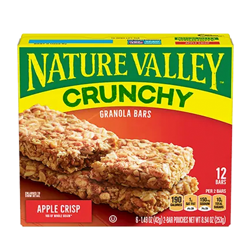 Nature Valley Crunchy Apple Crisp Granola Bars (12-210 g (120 Bars)) (jit) - Pantree
