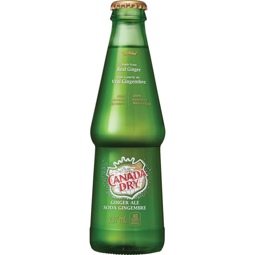 Canada Dry Ginger Ale Glass (24-237 mL) - Pantree