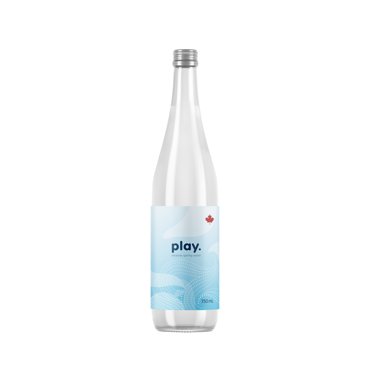 evian Natural Spring Water, 750 ML bottle