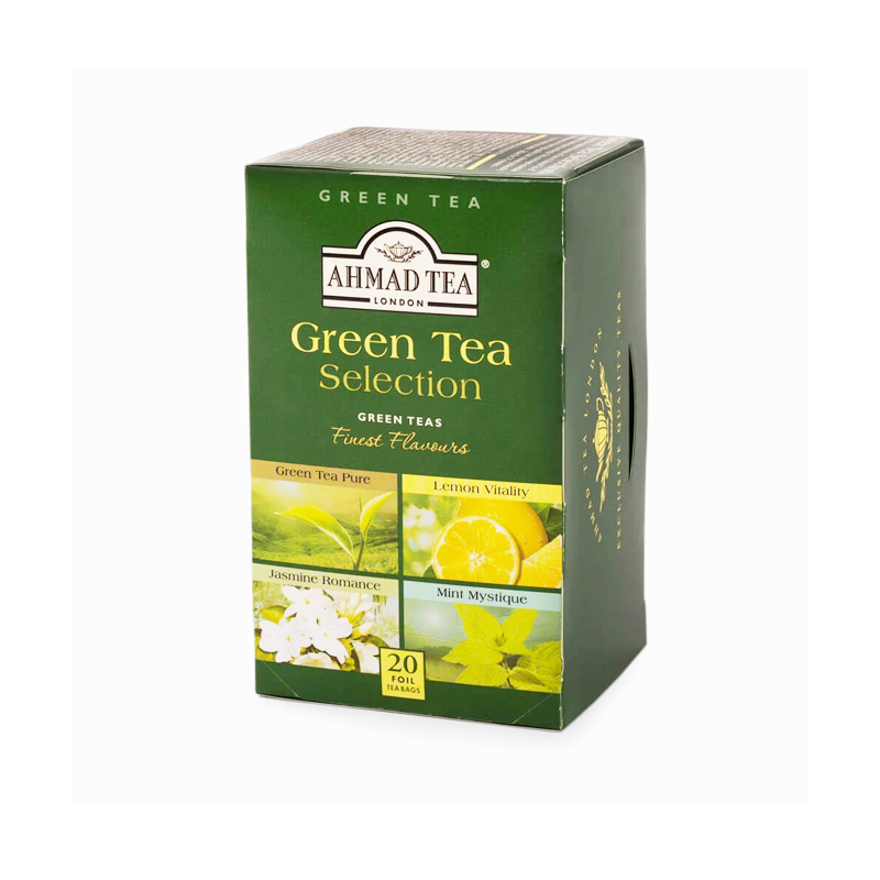 Ahmad Tea Green Tea Selection Finest Flavours ( 6-20 ea) (jit) - Pantree