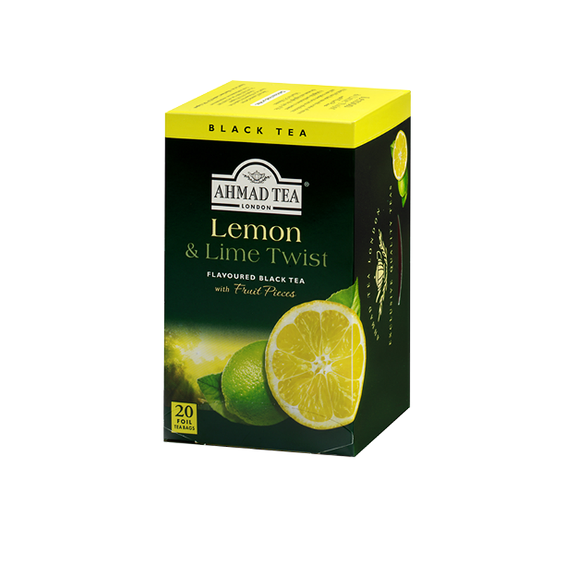 Ahmad Tea Flavoured Black Tea Lemon & Lime Twist ( 6-20 ea) (jit) - Pantree