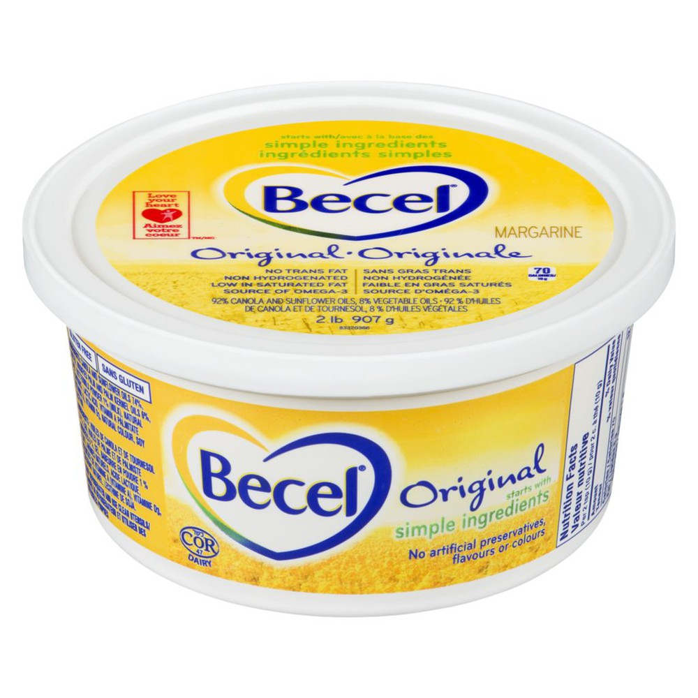 BECEL Margarine Original 850 g - Pantree