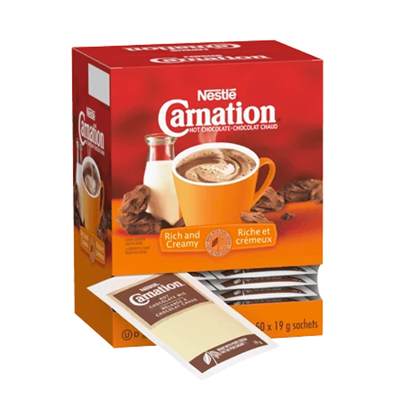 Carnation Hot Chocolate Small (50-19 g (Envelopes)) - Pantree