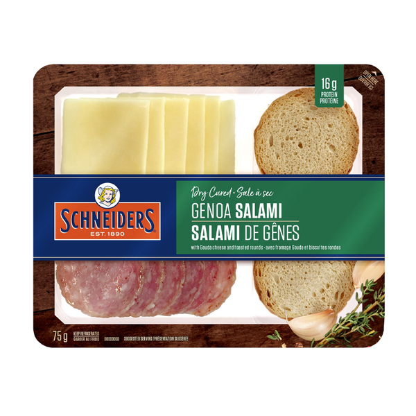 Schneiders Snack Kit - Genoa Salami (Refrigerated) ( 12-75 g) (jit)