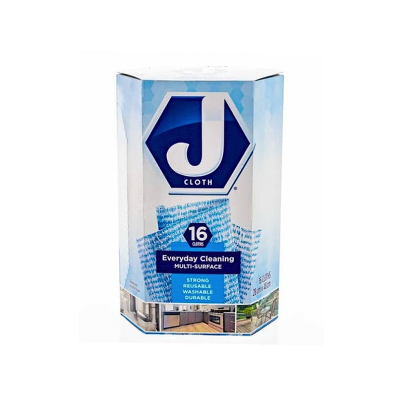 J Cloth Disposable Cloths - Family Pack - Blue ( 12-16 ea) - Pantree