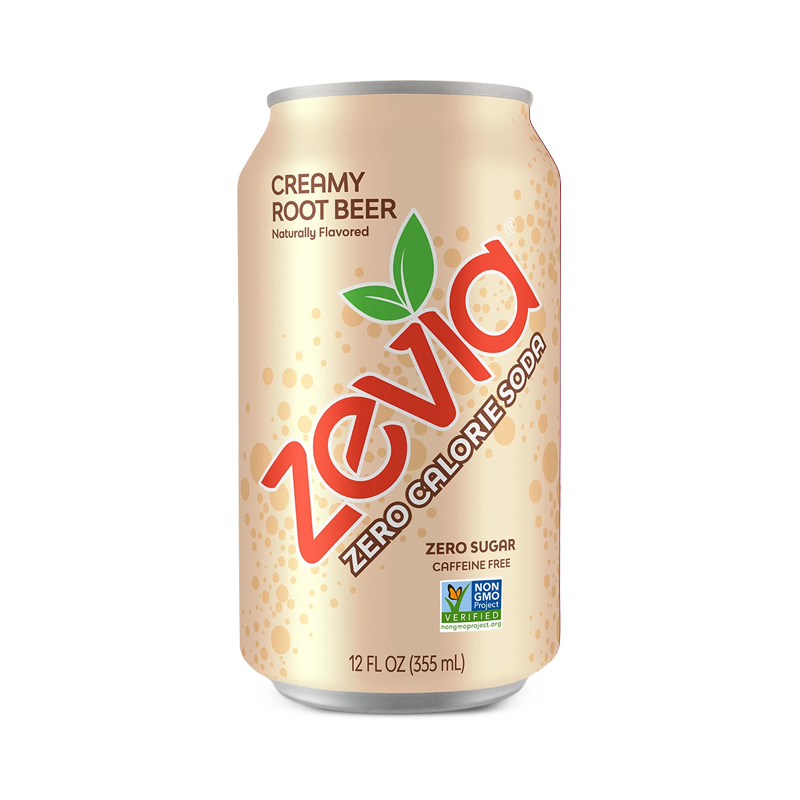 Zevia Creamy Root Beer (24-355 mL) - Pantree