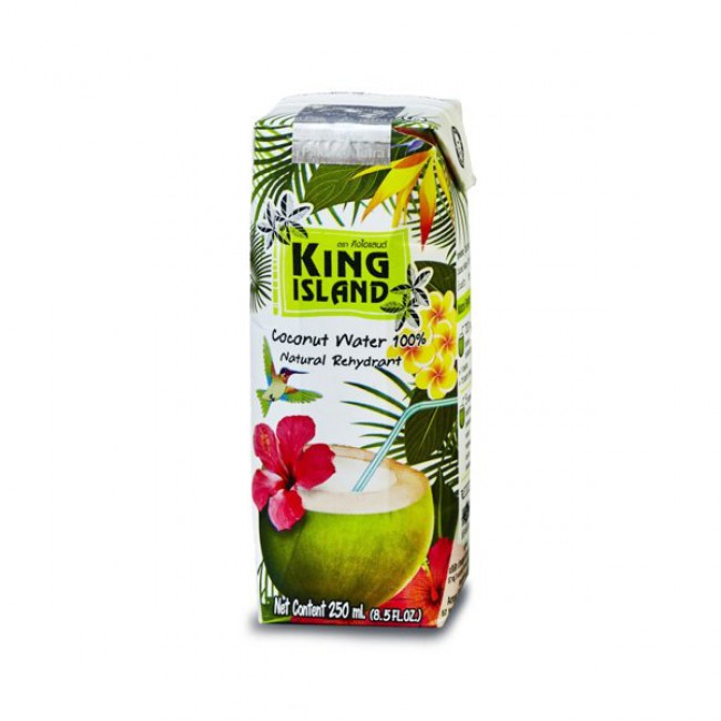 King Island 100% Coconut Water (36-250 mL) (jit)