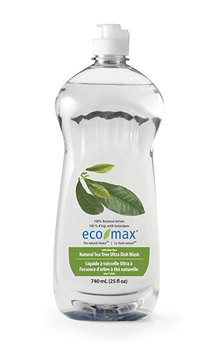 Eco-Max Dish Liquid Natural Tea Tree (6-740 ml) (jit) - Pantree