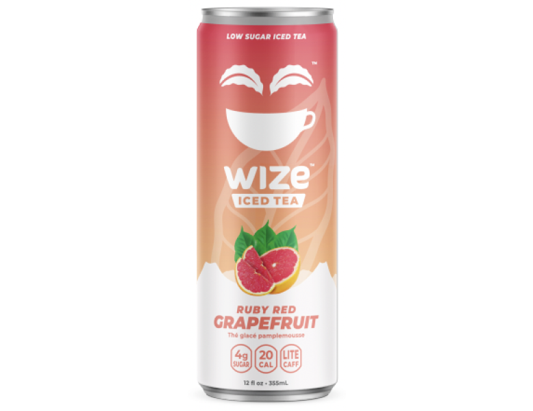 Wize Tea - Ruby Red Grapefruit (12x355ml) - Pantree