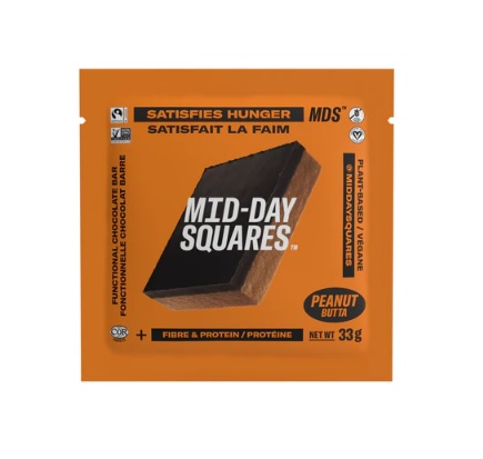 Mid-Day Squares Peanut Butta Chocolate Squares (Refrigerated) (12 - 33 g) (jit) - Pantree