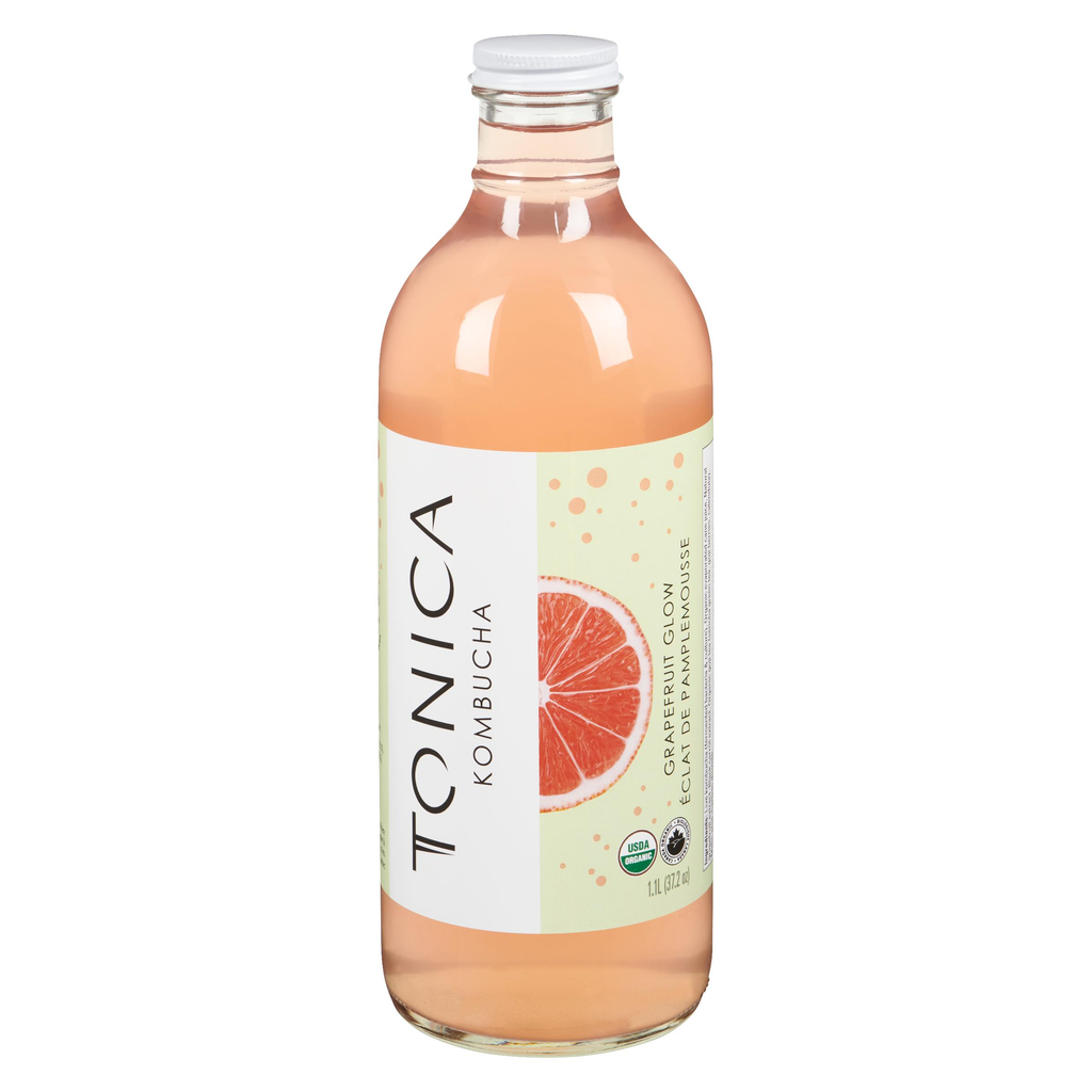 Tonica Raw Organic Goji Grapefruit Kombucha (Refrigerated) (Toronto Company) (6-1.1 L) - Pantree