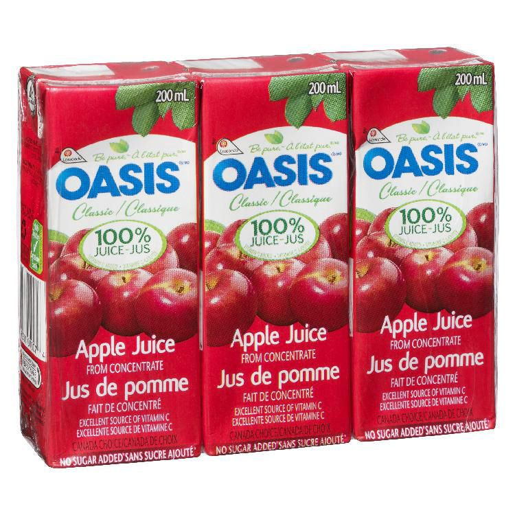 Oasis Juice Apple Tetra Box (32 - 200 ml) (jit) - Pantree