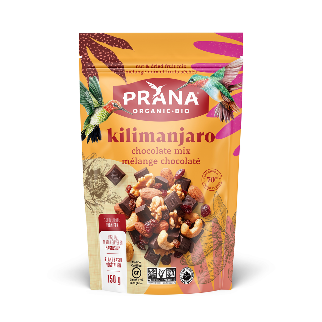 Prana Trail Mix Kilimanjaro, Deluxe Chocolate (Gluten Free, Organic) (8 - 150 g) (jit) - Pantree