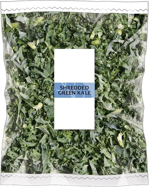Shredded Green Kale (1 - 5 lb Bag) (jit) - Pantree