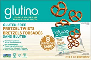 Glutino - Gluten Free Pretzel Twists - Snack Packs (48 - 28 g) (jit) - Pantree