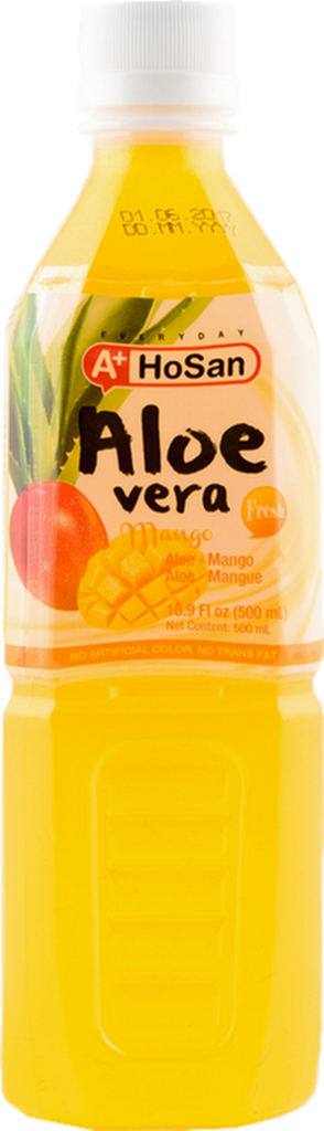 A+ HoSan Natural Aloe Drink Mango (20-500 mL) (jit) - Pantree