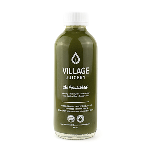 Village Juicery Cold Pressed Juice Be Nourished - 4 Day Shelf Life (Refrigerated, Organic, Non-GMO, Raw) - 410mL (jit) - Pantree
