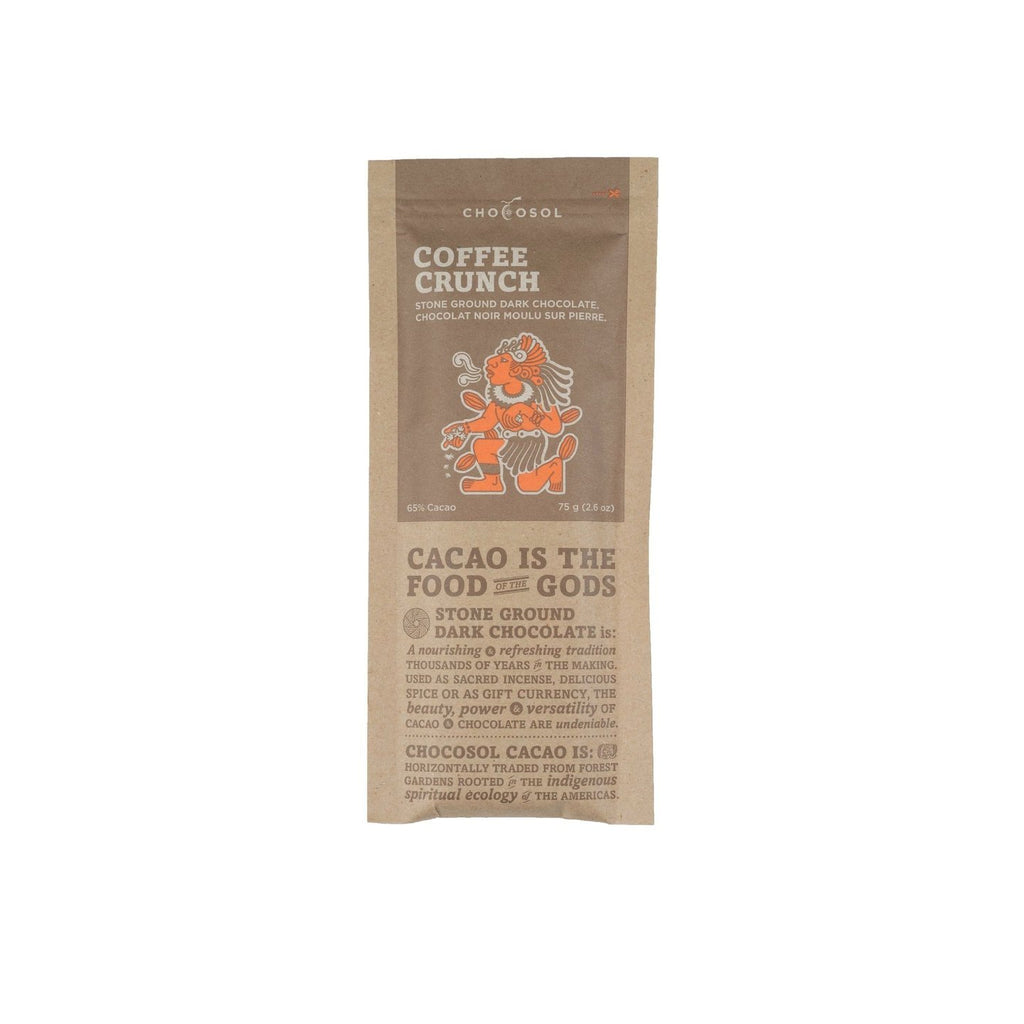Chocosol - Chocolate Bar, Coffee Crunch (75g) - Pantree