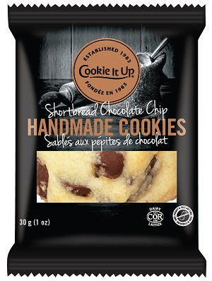 Cookie It Up - Milk Chocolate Shorts with Chocolate Chips (100x30g) - Pantree