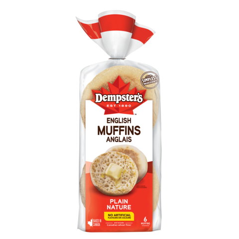 Dempster's - Plain English Muffins (6-340g) - Pantree