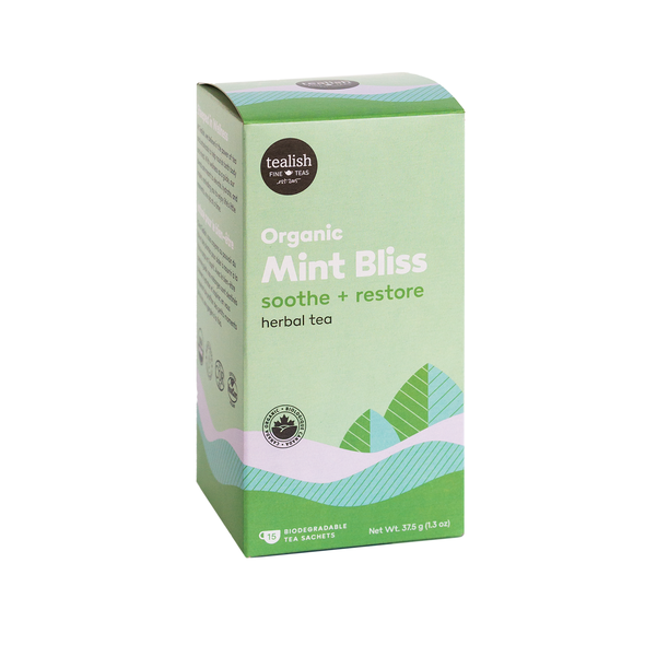 Tealish - Organic Mint Bliss (15 Bags) - Pantree