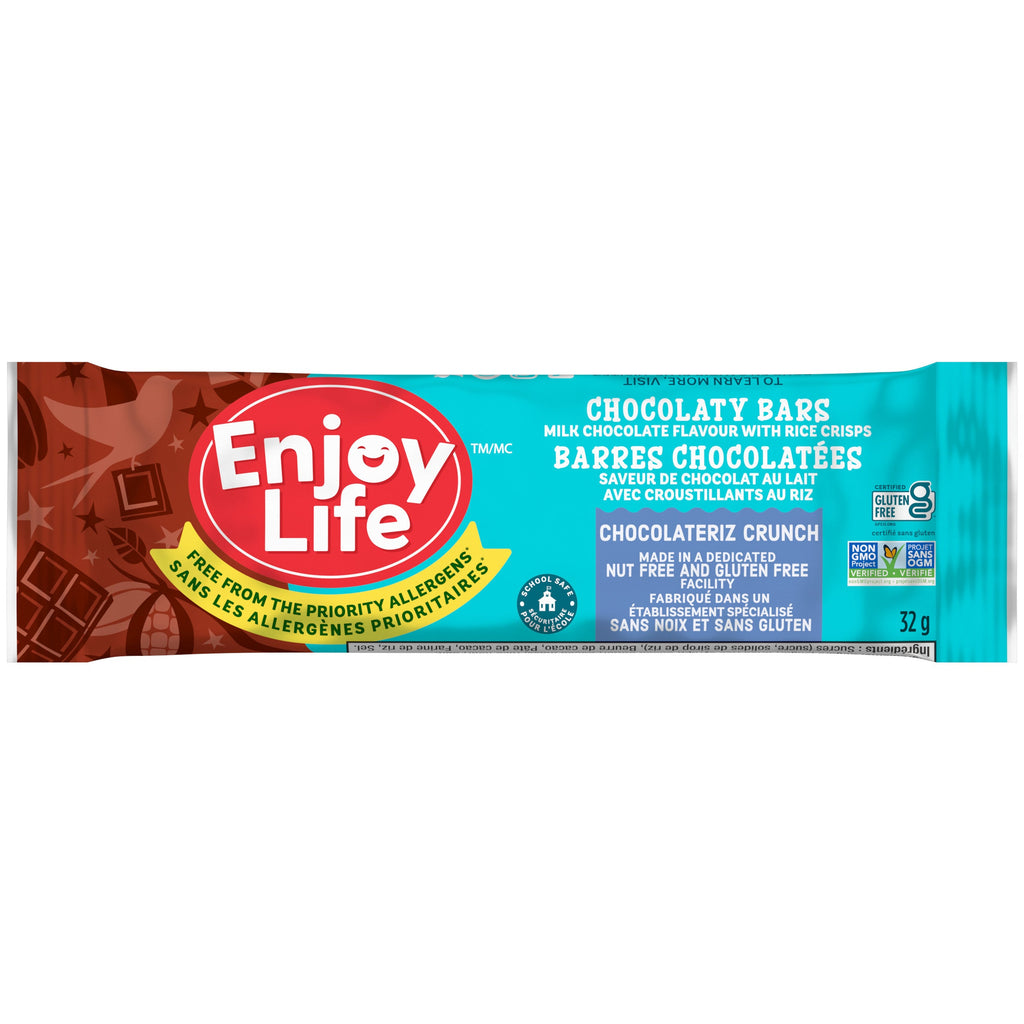 Enjoy Life Chocolate Bars - Chocolateriz Crunch (12-32g) (jit) - Pantree