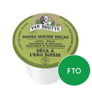 Van Houtte - Swiss Water DECAF Fair Trade Organic (24 pack) - Pantree
