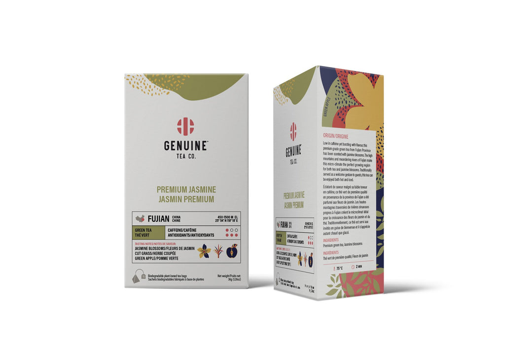 Genuine Tea - Premium Jasmine (15 bags) - Pantree