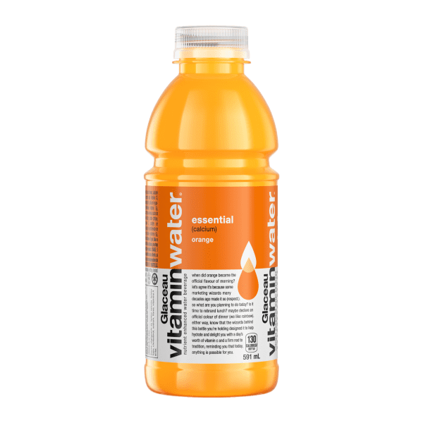 Glaceau vitaminwater - essential orange (12 x 591ml) - Pantree