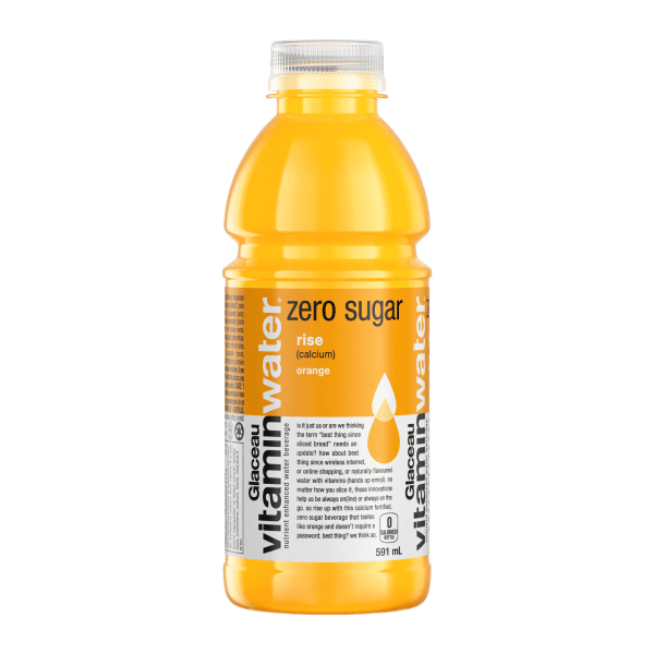 Glaceau vitaminwater - zero rise orange (12 x 591ml) - Pantree