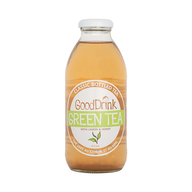 GoodDrink - Green Tea with Lemon & Honey (12x473ml) - Pantree