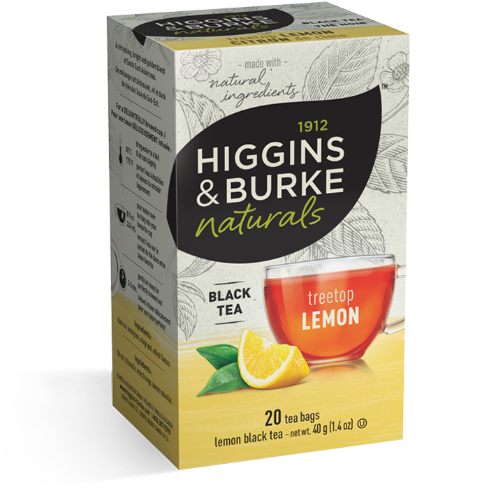 Higgins & Burke - Treetop Lemon (20 bags) - Tea - Tea Bags
