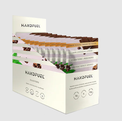 HandFuel - Dark Chocolate Almond Clusters (12 x 40g) - Pantree