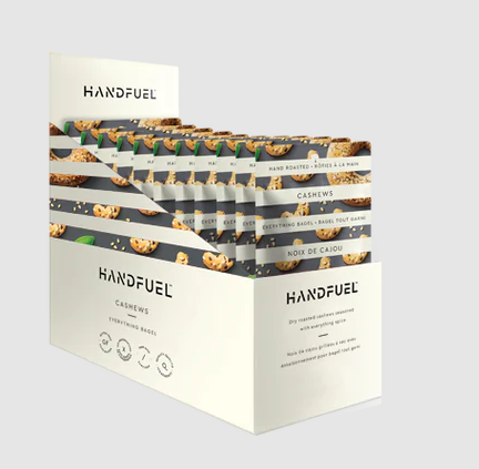 HandFuel - Everything Bagel Cashews (12 x 40g) - Pantree