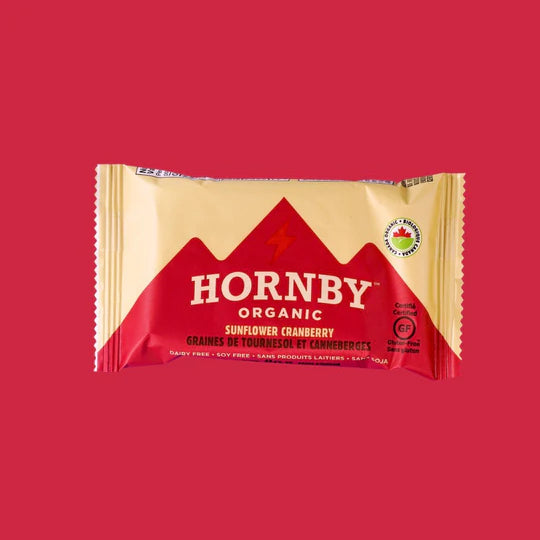 Hornby - Organic Energy Bar - Sunflower Cranberry (12x80g) - Pantree